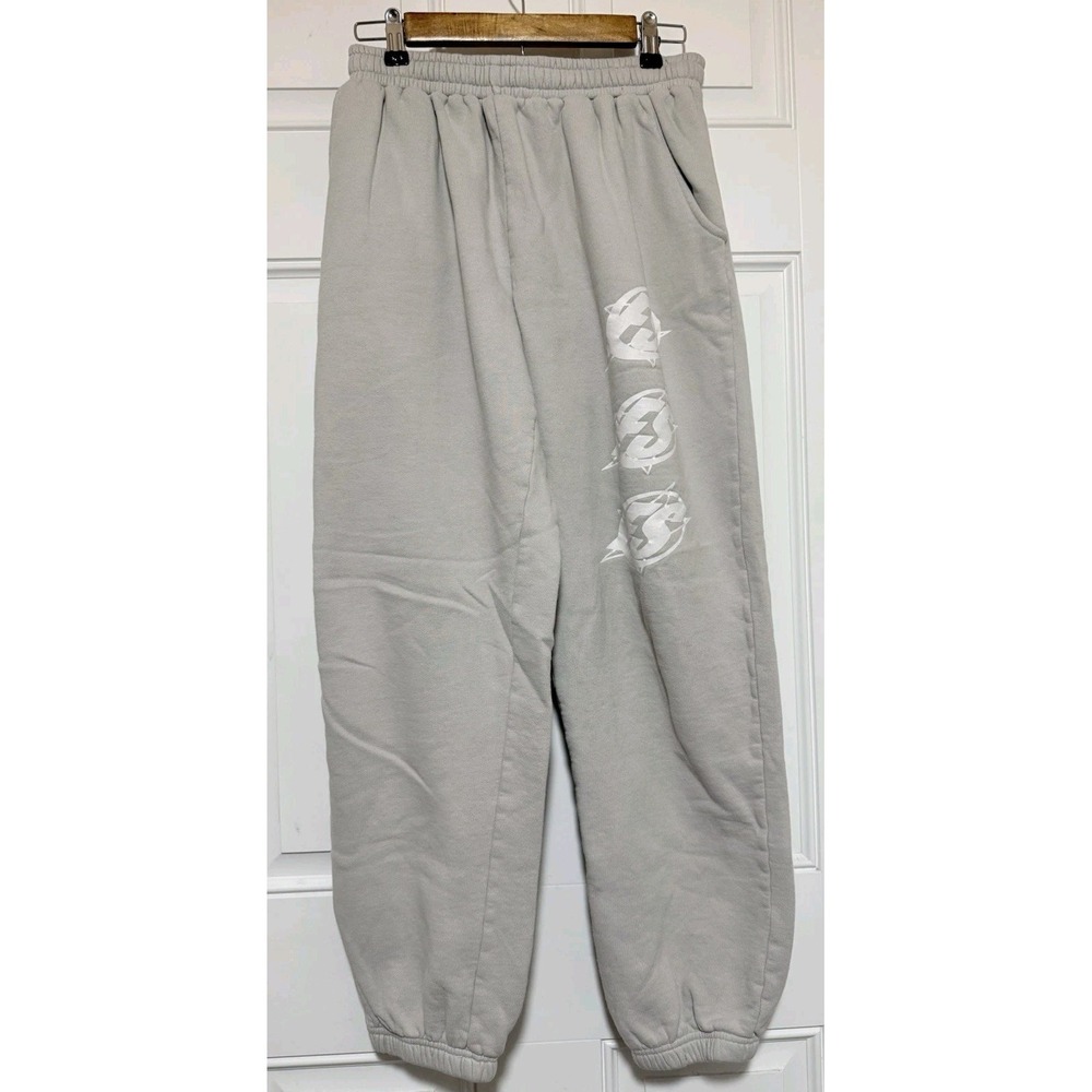 Nelk Boys Full Send Sweet Pants Size Large Gray Joggers